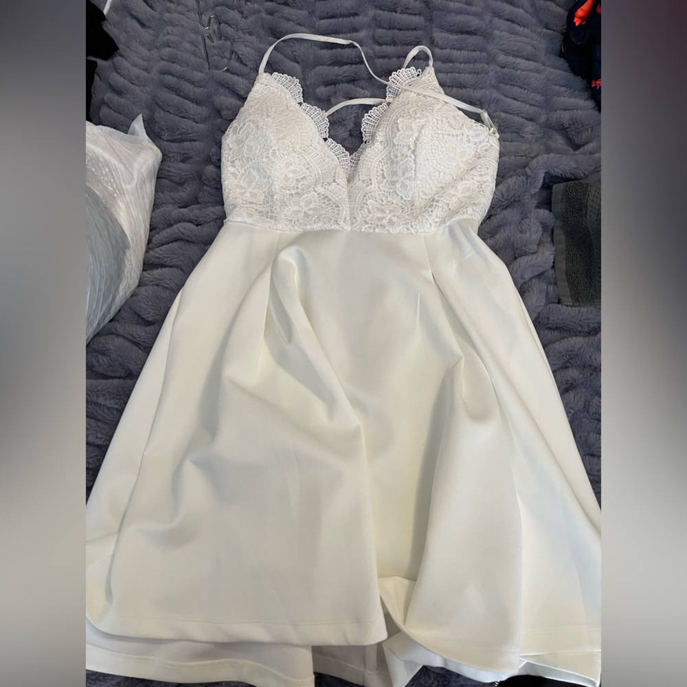 White dress
